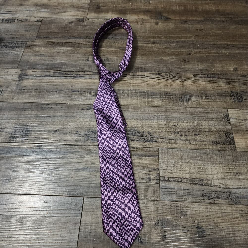 Imani necktie purple Pre-owned in good condition B43